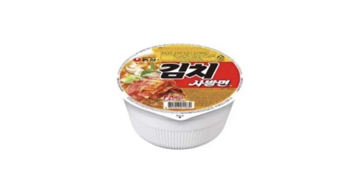 CU 김치 사발면 기프티콘